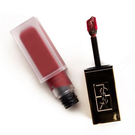 ysl bkack red code|Ysl / Tatouage Couture Liquid Matte Lip Stain (8) Black Red .